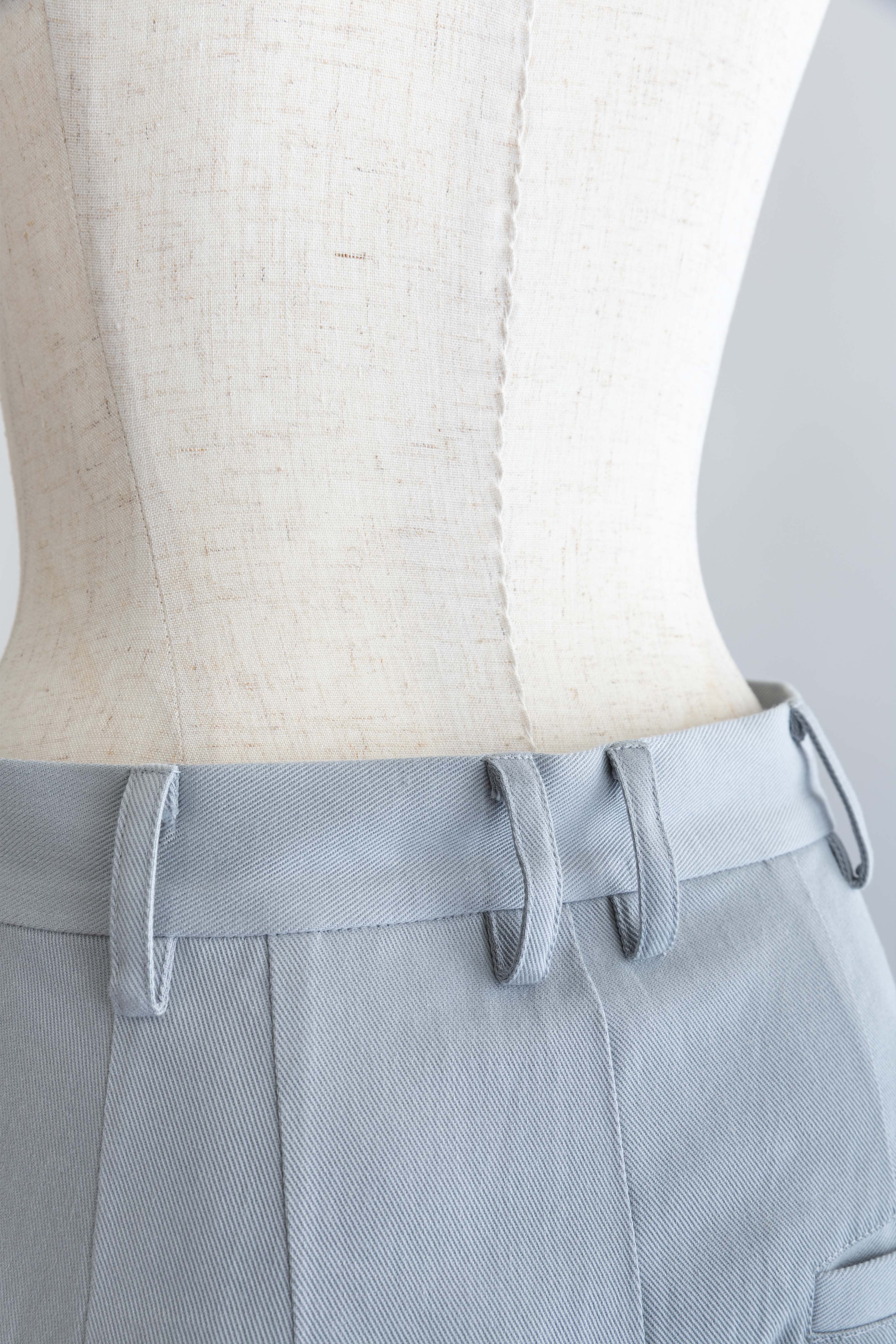 Wide Tuck Pants