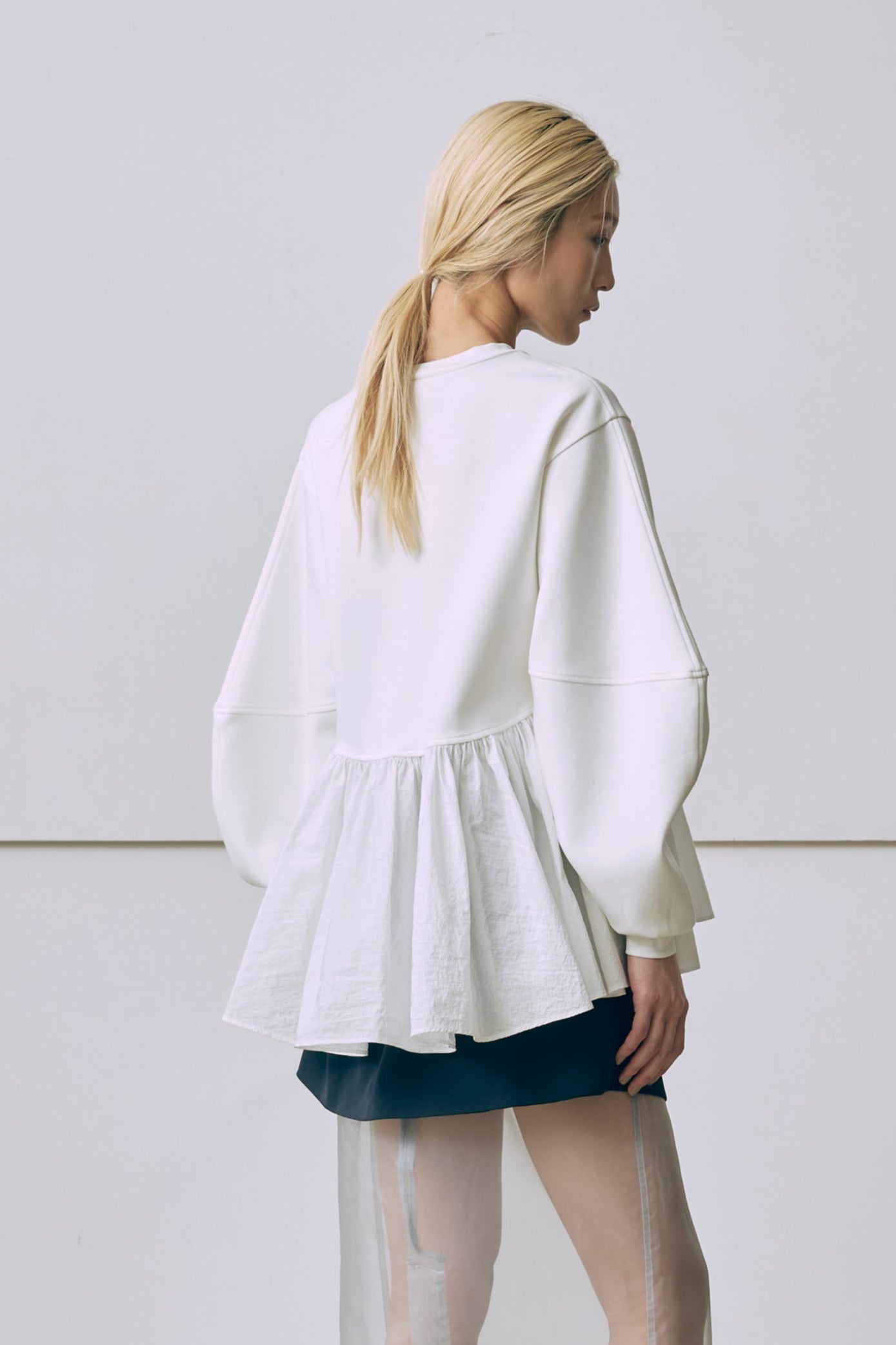 Bonding Peplum Top