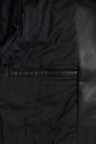 Faux Leather Over Jacket
