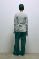 【Set Up】Semi-Wide Trousers