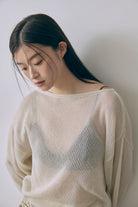 Boat Neck Knit