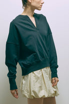 【Set Up】Key Neck Sweat Pullover