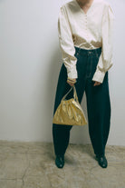 Lether Gather Bag