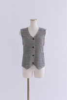 Melange Knit Gilet オフホワイト