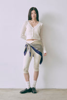 Cloud Touch Knit Cardigan オフホワイト