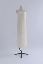 Velour Cami Dress アイボリー