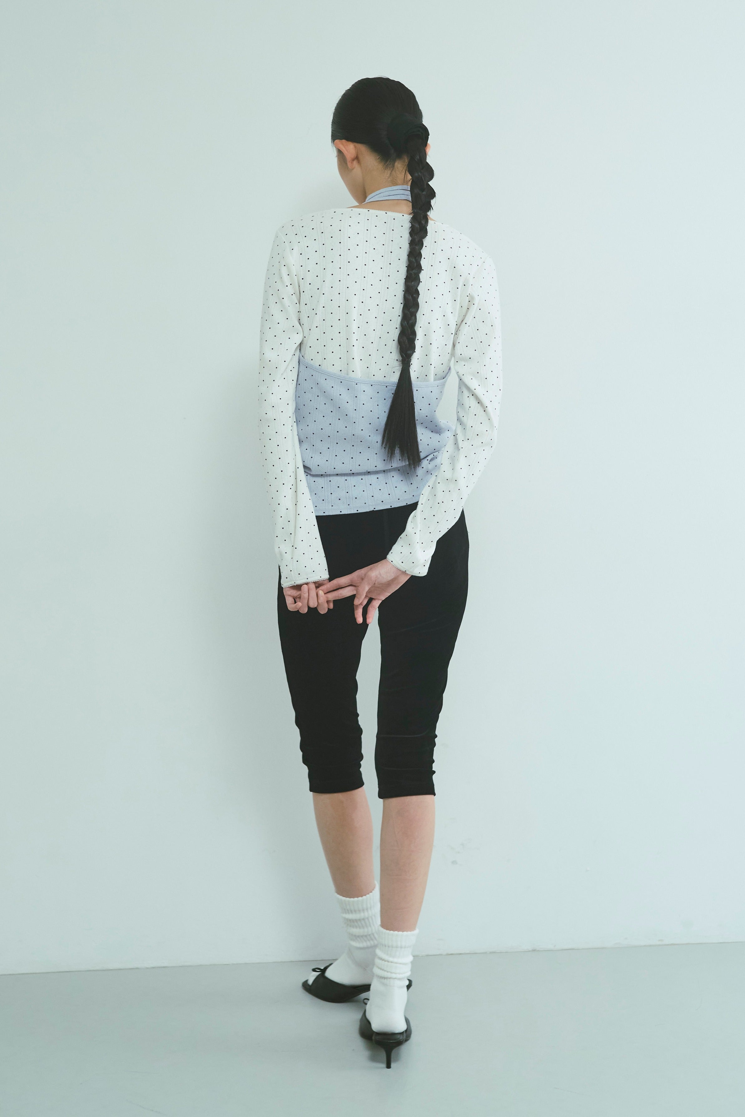 Powder Dot Henley