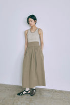 Cocoon Silhouette Skirt
