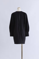 Volume Sleeve Mini Dress