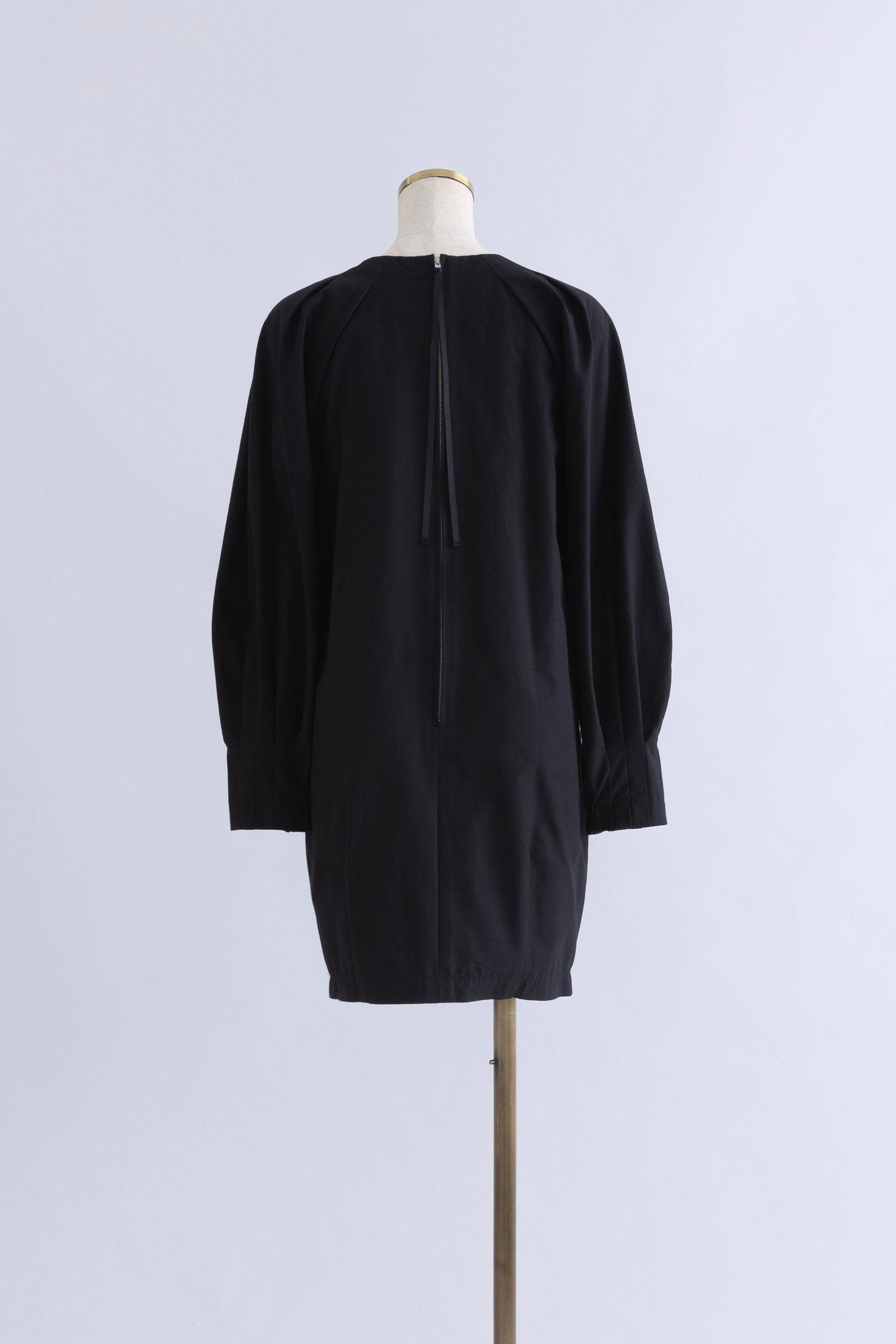Volume Sleeve Mini Dress