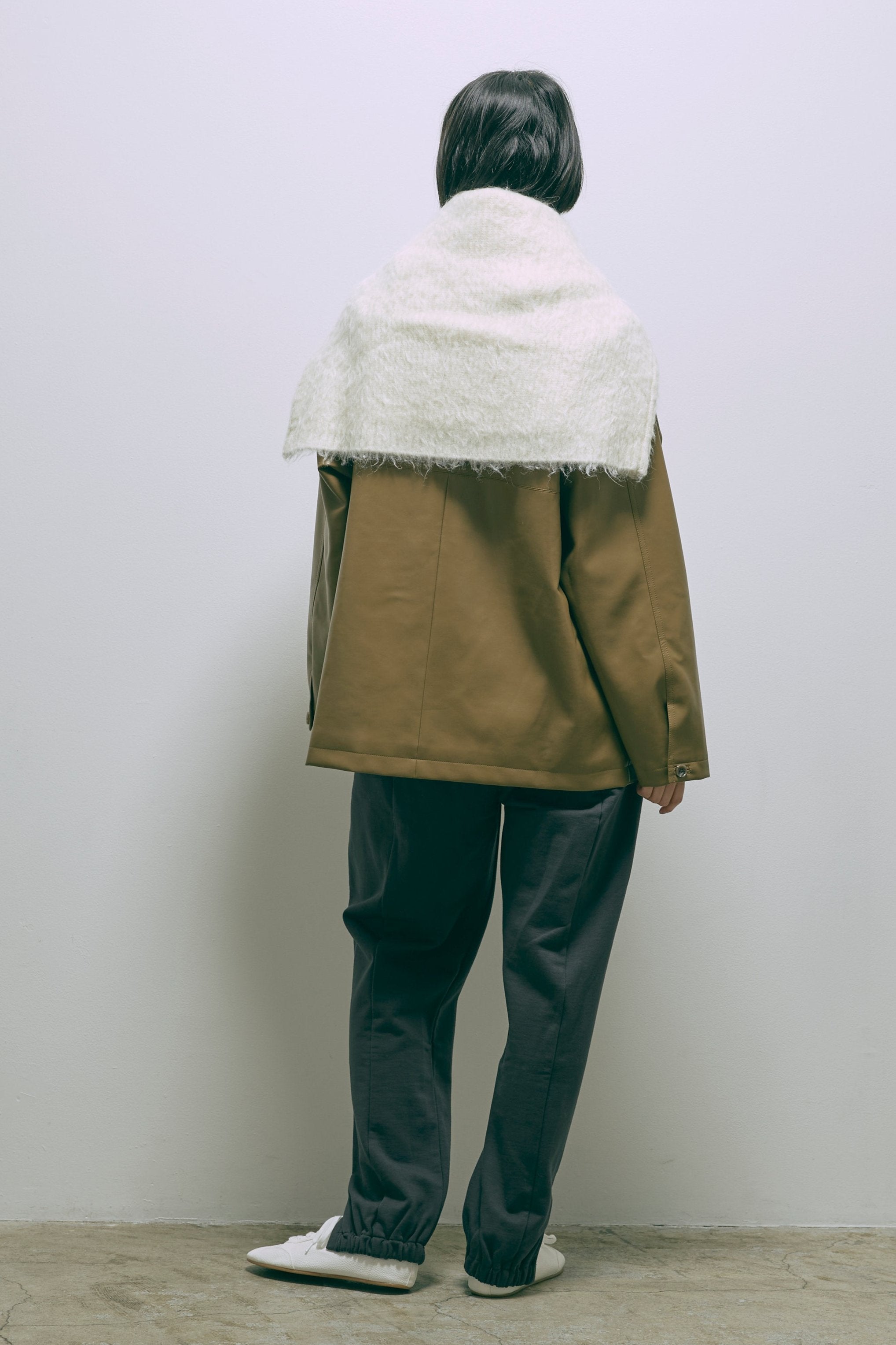 【Set Up】Slit Sweat Pants