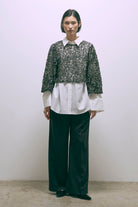 【Set Up】Semi-Wide Trousers ブラック size:1 model:170cm ANDO