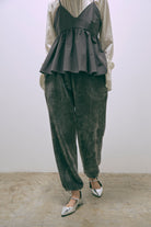 Textured Easy Pants