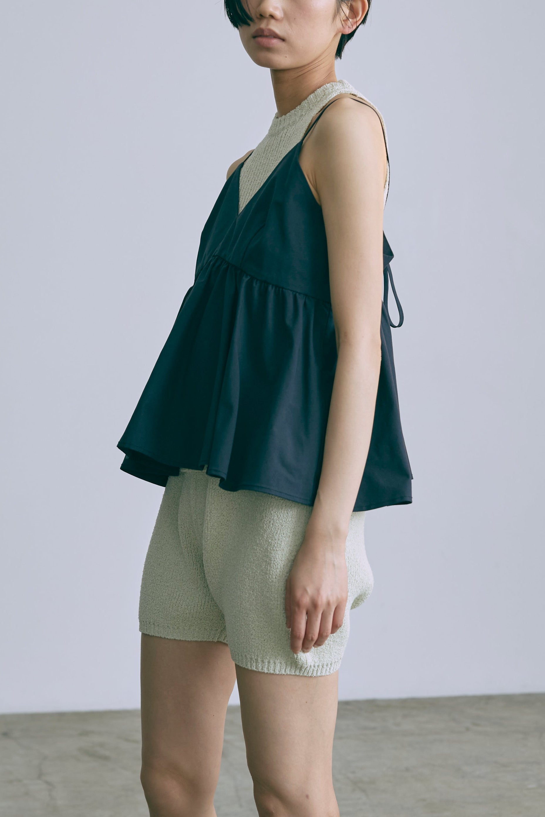 Gathered Layered Camisole