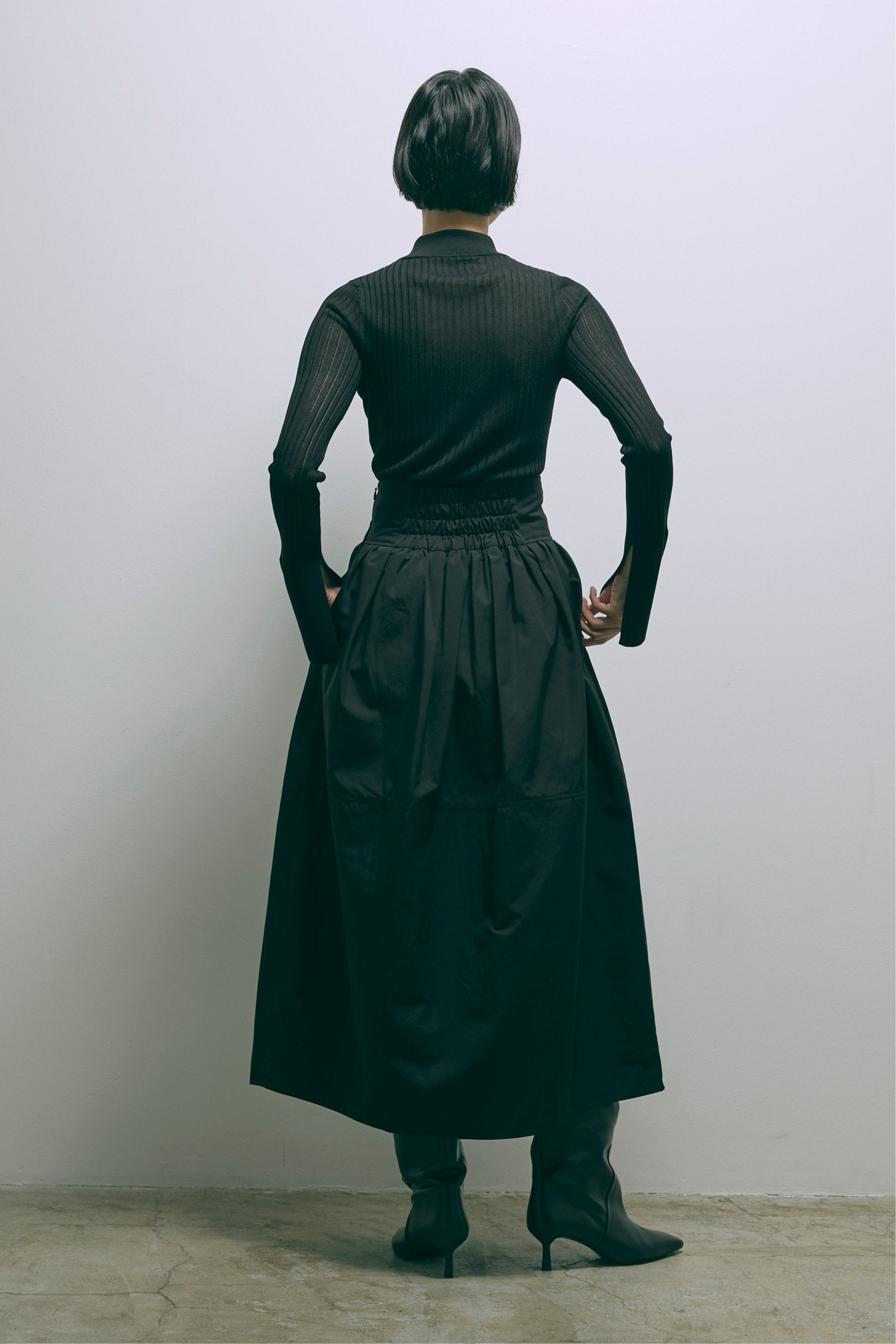Cocoon Silhouette Skirt