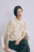 Petit Dot Bra Top イエロー size:F model:170cm chii