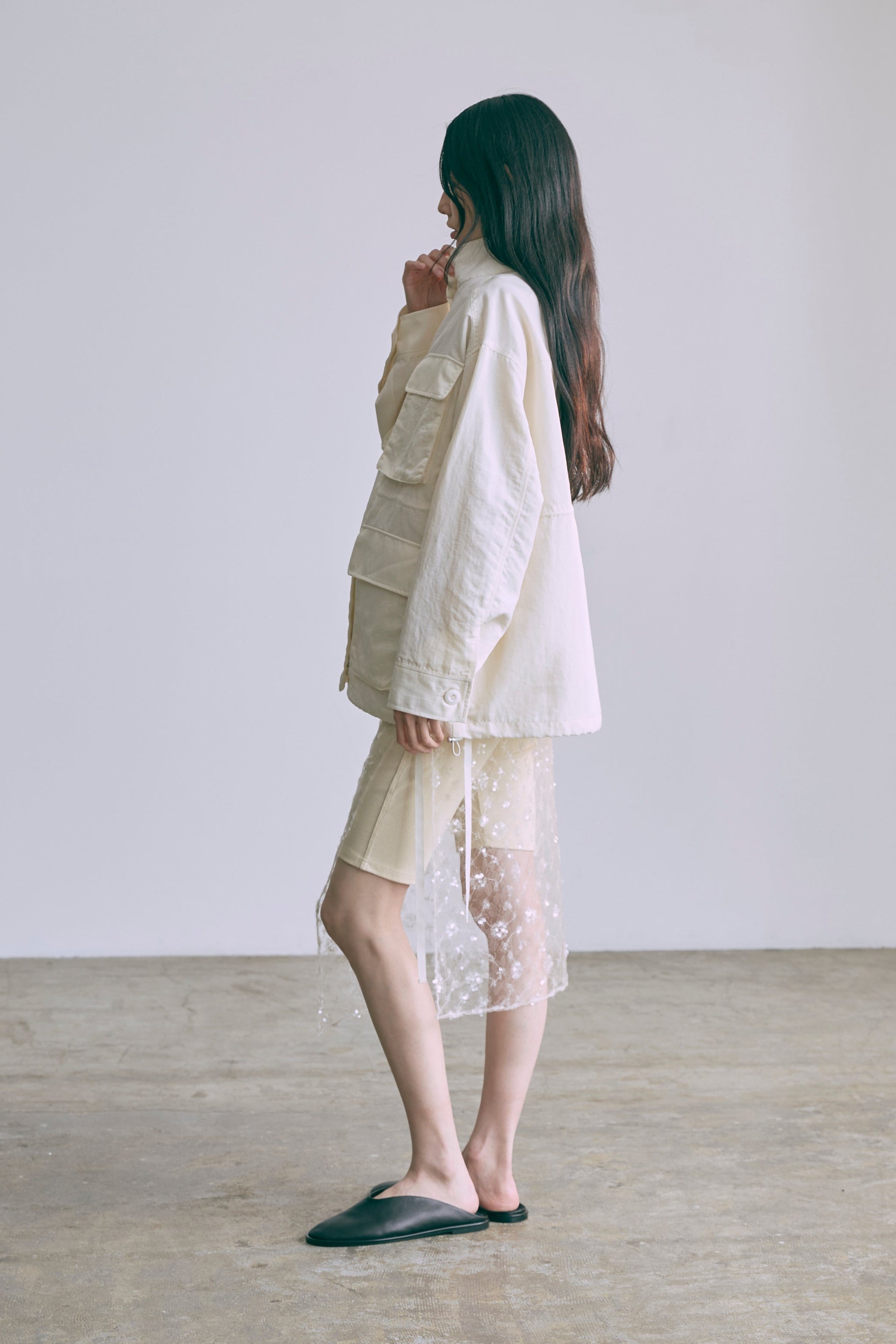 Sequin Layered Skirt