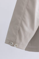 Faux Leather Over Jacket