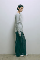 【Set Up】Semi-Wide Trousers