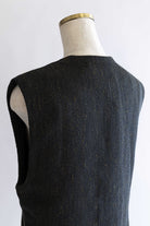 Cropped Tweed Gilet