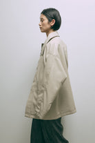 Faux Leather Over Jacket