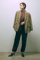 Textured Easy Pants