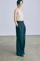 【Set Up】Semi-Wide Trousers