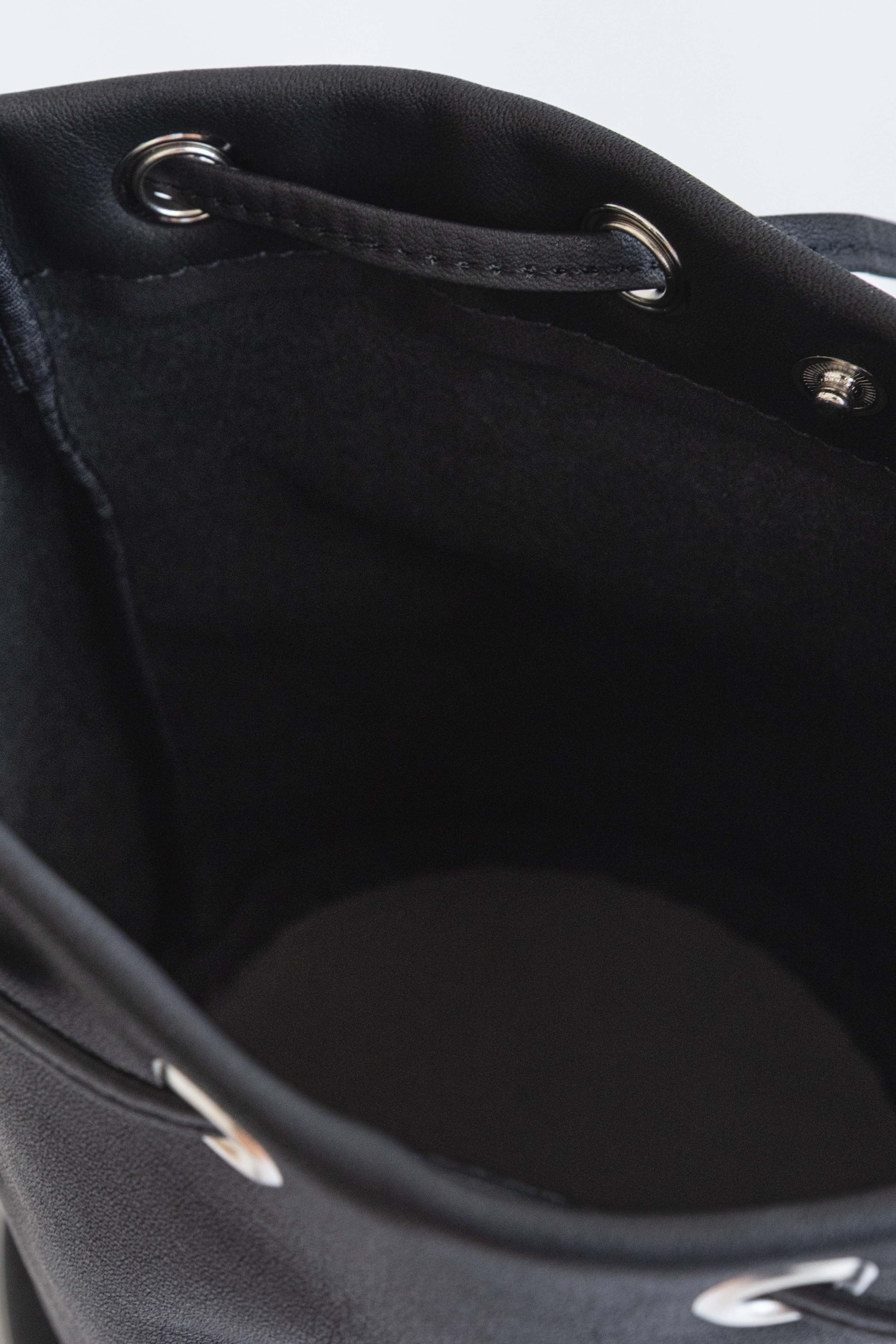 Light Leather Mini Tube 2Way Bag