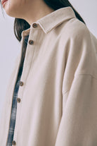 Wool Blend Over Shirt Jacket